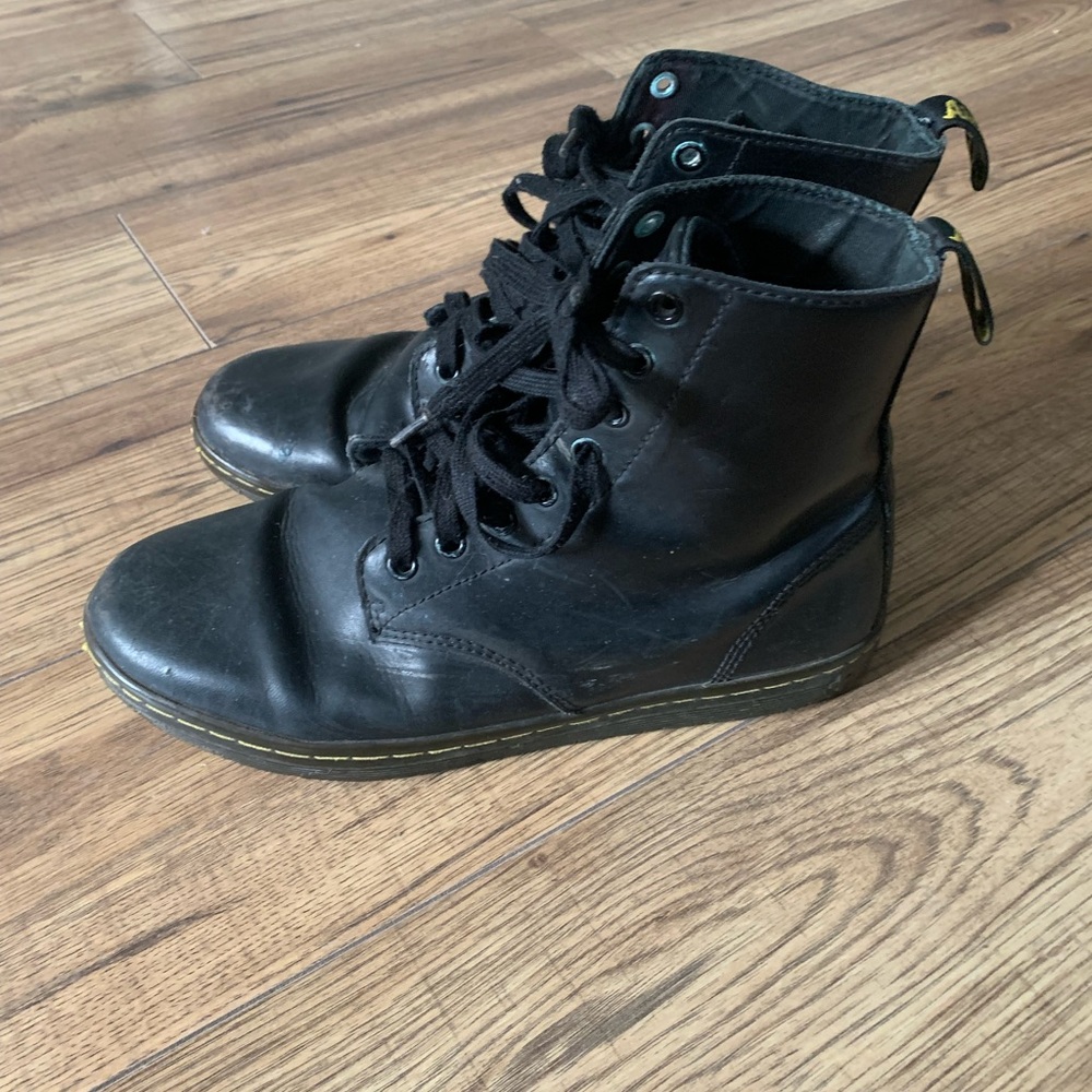 Dr. Martens Tobias Black High-Top Sneakers